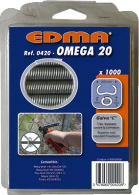 Produktbild von EDMA 043201, 200 Stück(e), ISO 9001, 760 g
