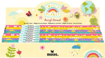 Produktbild von Lovely Planet Acryllineal sort.