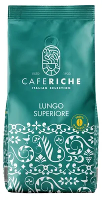 Produktbild von Cafe Riche Lungo Superiore Kaffee 1000g – Aromatisch, vollmundig, ideal für Lungo