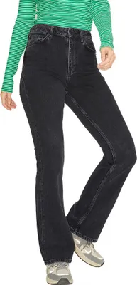 Produktbild von Jack & Jones Turin Bootcut Jjxx Hochtaillierte Jeans Schwarz 26 / 30 Frau Schwarz 26
