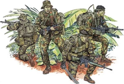 Obrázok produktu pre Model Kit figurky 3303 - LRRP (1:35)