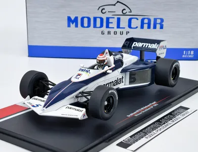 Zdjęcie produktu dla Brabham BT52B F1 #5 N.Piquet Zwycięzca GP Brazylii 1983 MCG 1:18