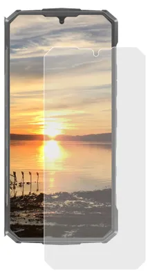 Produktbild von 3x Panzerfolie kompatibel mit Doogee Fire 5 Pro kristallklar antibakteriell