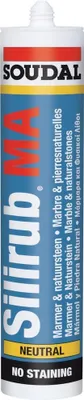 Zdjęcie produktu dla Soudal Silirub MA Kamień naturalny 310 ml trawertyn