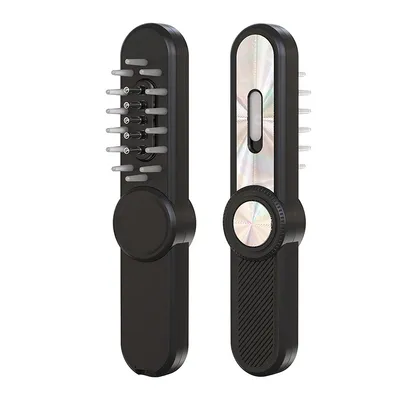 Produktbild von Elektrisches Kopfhautmassagegerät, 2-in-1 elektrisches Kopfhautpflegegerät, verwendet für Haarwachstum und Haarernährungsreparatur (schwarz)