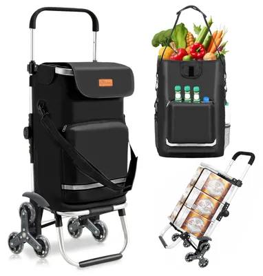 Produktbild von Einkaufswagen Sekey XXL Treppensteiger 3 Räder, Einkaufstrolley, Wagen