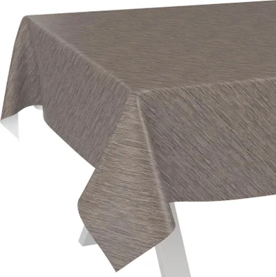 Produktbild von Tischdecke Wachstuch Einfarbig Braun Robust Wasserabweisend Breite 140 cm Länge 2000 cm