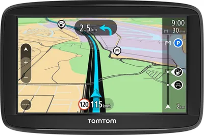 Produktbild von TomTom Start 52 Europe 12,7cm (5 Zoll) inkl. Free Lifetime Maps, TMC, Fahrspurassistent, KFZ-Halterung, Touchscreen, USB, Farbe: Schwarz