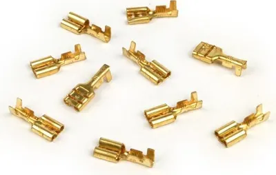 Produktbild von Kabelschuh BGM Flachsteckhülse 6,3mm Ø 1,0-1,5mm² DIN 46340