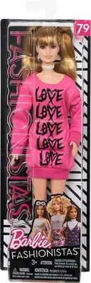 Obrázok produktu pre Barbie Fashionistas Doll 80 Wear Your Heart - Tall, Žena, 3 rok / roky, Dievča, Viacfarebný