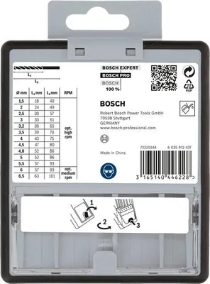 Produktbild von PRO Metal HSS-G Spiralbohrer Set, 13-tlg.