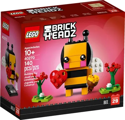 Obrázok produktu pre Valentínska včielka - BrickHeadz LEGO 40270