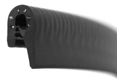 Produktbild von KSKL1-4S Kantenschutzprofil schwarz Klemmbereich 1-4 mm
