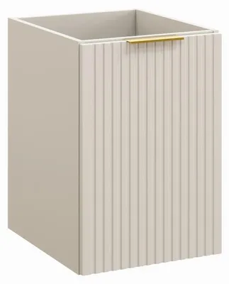 Immagine prodotto di Mobile da bagno NOXERA - 40 cm - Cesto per la biancheria - Beige opaco - Sospeso