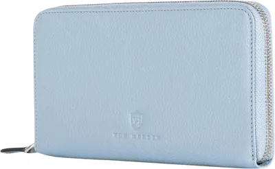 Produktbild von Leder Geldbörse Damen & Herren mit RFID Schutz, echtes Nappaleder Wallet, 16 Kartenfächer, Münzfach, elegant, langlebig, Geschenkbox