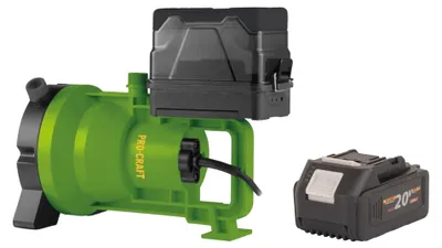 Immagine prodotto di Pompa sommersa a batteria Procraft CPN21bb 20 V 3200 l/h + 1x batteria 4,0 Ah - senza caricabatteria