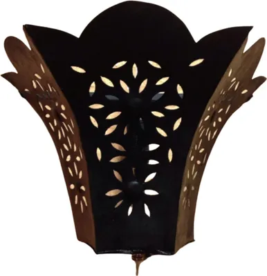 Obrázek produktu pro Marocká nástěnná lampa Abelia H 38cm - Boho vintage ruční výroba