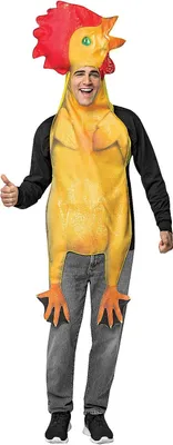 Produktbild von Gummihuhn Kostüm
