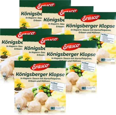 Produktbild von Erasco Königsberger Klopse 480g Fertigessen (7er Pack)
