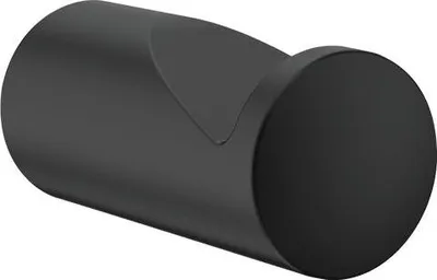 Produktbild von Delabie Wandhaken Edelstahl matt schwarz