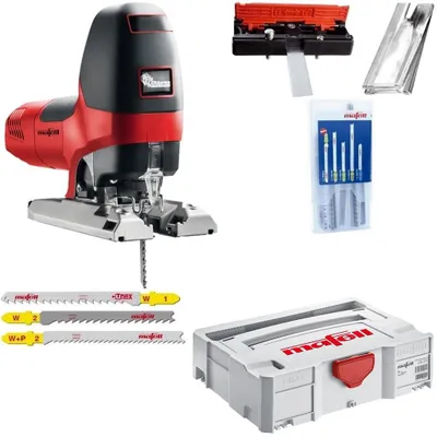 Produktbild von Mafell Stichsäge Präzisionsstichsäge P1cc mit Sägeblätter im Mafell Max 917103