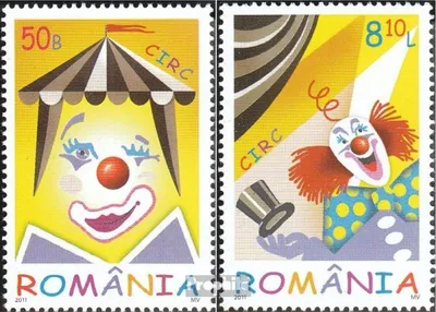 Produktbild von Briefmarken Rumänien 2011 Mi 6533-6534 (kompl.Ausg.) postfrisch Zirkus