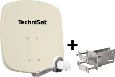 Produktbild von TechniSat DIGIDISH 45 | Sat-Schüssel Komplettset mit Twin-LNB, 2 TN