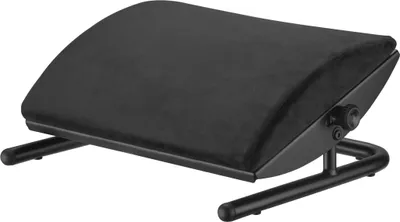Produktbild von VDD Gaming Fußstütze - Ergonomisch kippbar - Fußhocker unter dem Schreibtisch - Schwarz