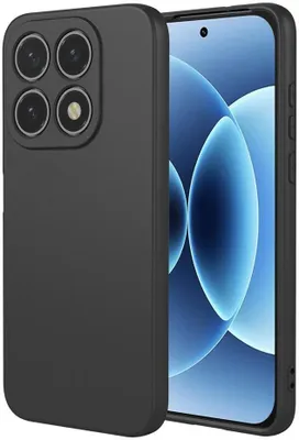 Obrázok produktu pre Puzdro pre Xiaomi 17 - Zadný kryt Phonesta Soft Silk Silikónový - Čierne