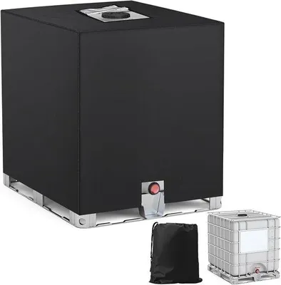 Produktbild von Famanu Abdeckhaube für 1000L IBC Tank - Wasserdicht & UV-beständig