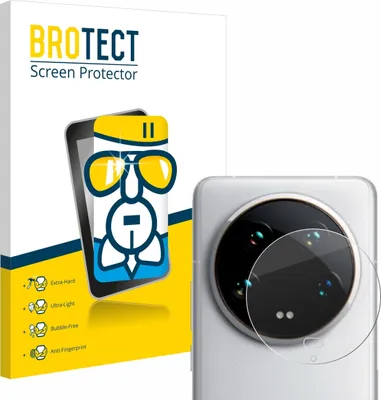 Produktbild von BROTECT Schutzglas für Xiaomi 14 Ultra (NUR Kameraschutz) Schutzfolie Panzer Folie Glas Display Schutz klar