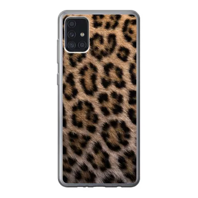 Produktbild von MuchoWow® Handyhülle Schutzhülle Hülle für Samsung Galaxy A52 5G Panther Druck Silikon Softcase Handy Hülle - Umschlag