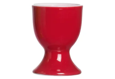 Immagine prodotto di Portauovo Doppio in porcellana rossa