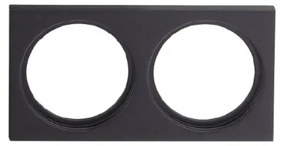 Obrázek produktu pro XCLUB RÁM pro 2 LED modulů, určený pro CU02, barva: černá