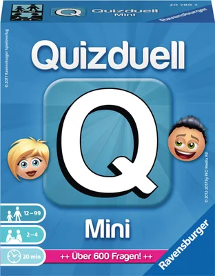 Produktbild von Quizduell Mini Ravensburger 20789