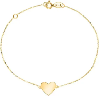 Produktbild von Armband Herz für Damen aus 375er Gold von Unique