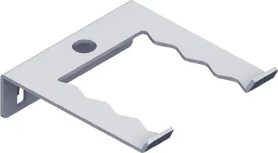 Produktbild von Werkzeughalter Länge 98,5 mm Breite 63 mm Tiefe 75 mm weiß 1 Haken