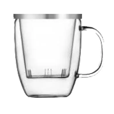 Produktbild von Exklusive Teetasse von Samadoyo mit Filter und Deckel 500ml S015B