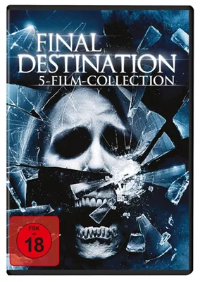 Produktbild von PLAION Final Destination 5-Film-Collection, Film, DVD, Deutsch, Englisch, Horror, Deutsch, A.J. Cook; Ali Larter; Bobby Campo; Daniel Roebuck; Devon Sawa; Emma Bell; Keegan Connor Tracy;...