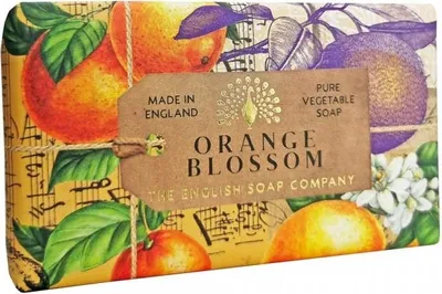 Obrázek produktu pro English Soap Company Tuhé mýdlo - Pomerančový květ, 190g
