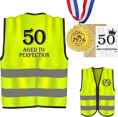 Productafbeelding van Geschenken voor de 50e verjaardag Grappig verjaardagsvest