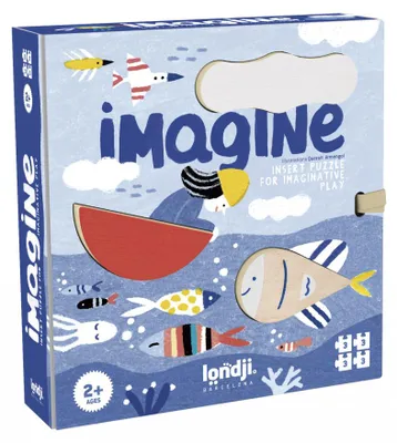 Zdjęcie produktu dla Puzzle i gra „Wyobraź sobie!” Londji