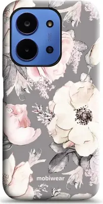 Produktbild von Handyhülle für Xiaomi Redmi 15C 4G, Mobiwear Elite Pro, Rosa-Blumig