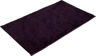 Produktbild von Badteppich Badmatte Badvorleger Hochfloorteppich Microfaser rutschfest  50 x 70 cm - beere (40)