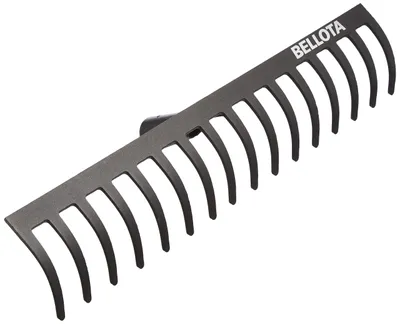 Image de Bellota 951-16 - Râteau de jardin avec 16 dents - Tête en acier - Râteau de jardin de résistance moyenne, idéal pour le jardinage - Manche non inclus