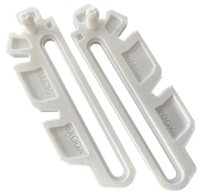 Produktbild von 2x Kippschere Set für MEA Kellerfenster 41 A 290 41 A 291 robuste Konstruktion in Weiss
