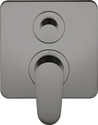 Produktbild von Einhebel-Wannenmischer AXOR CITTERIO M Unterputz polished black chrome polished black chrome