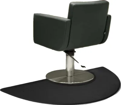 Image de Tapis de chaise, matériau PVC, 36 x 48 pouces, surface antidérapante, non toxique, convient aux chaises standard