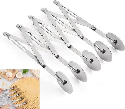 Produktbild von Famanu Teigschneider 5 Räder Edelstahl - Küchenaccessoires