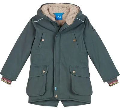 Produktbild von Finkid Kinder Winterjacke Tuulikki Oliv 140/150